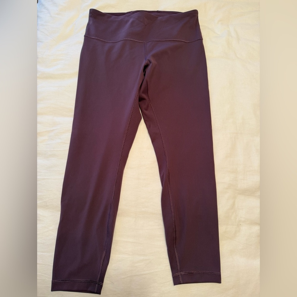 Wunder Train High-Rise Ribbed Leggings 25"